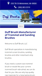 Mobile Screenshot of duffbrush.com